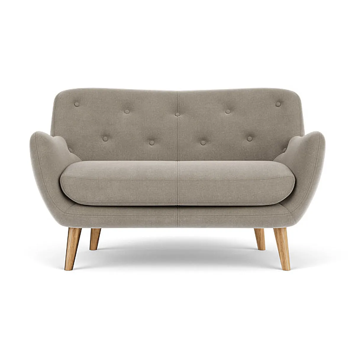 Herman Fabric 2 Seater Sofa