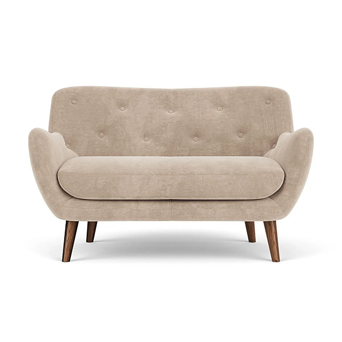 Herman Fabric 2 Seater Sofa