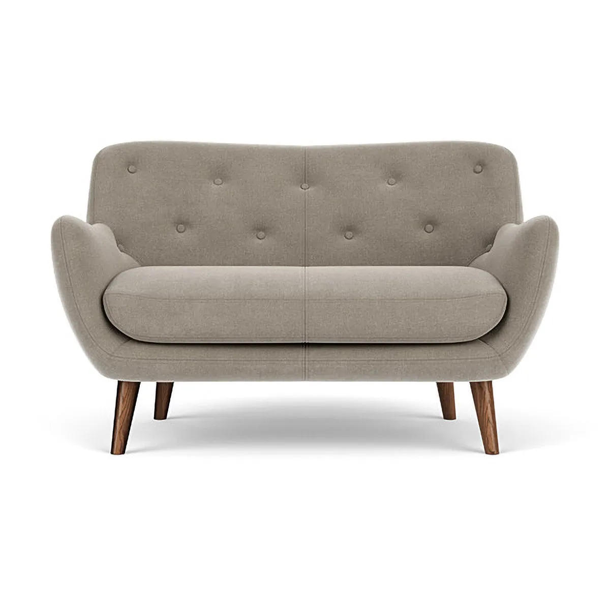 Herman Fabric 2 Seater Sofa