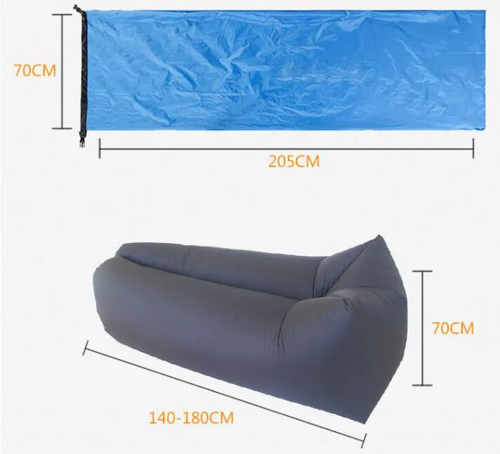 Inflatable Lounger Portable Waterproof Outdoor Air Sofa