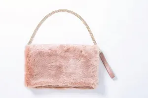 Japanese magazine gift Mercuryduo Pink Hairy bag