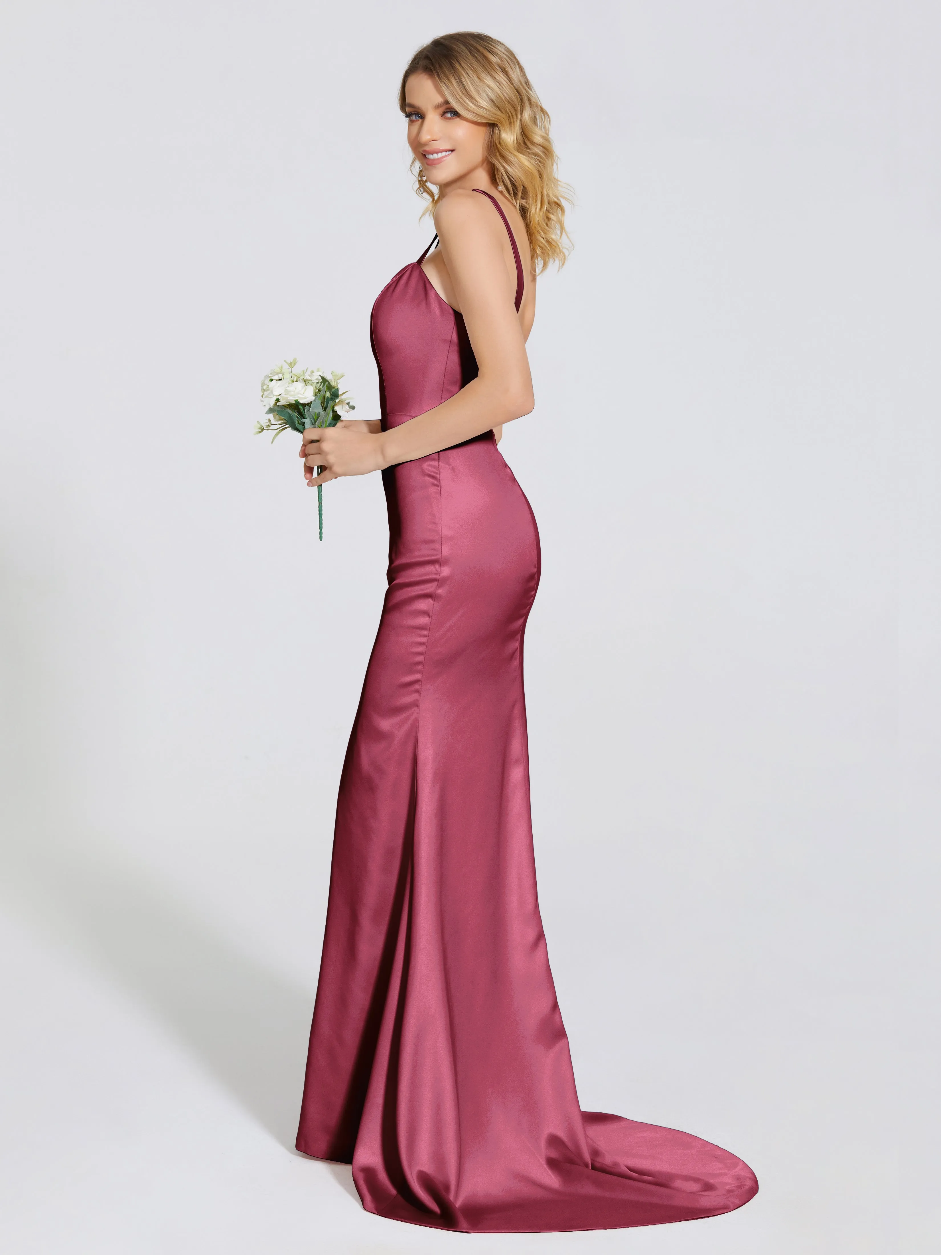 Joanna Gorgeous Soft Satin Bridesmaid Dresses