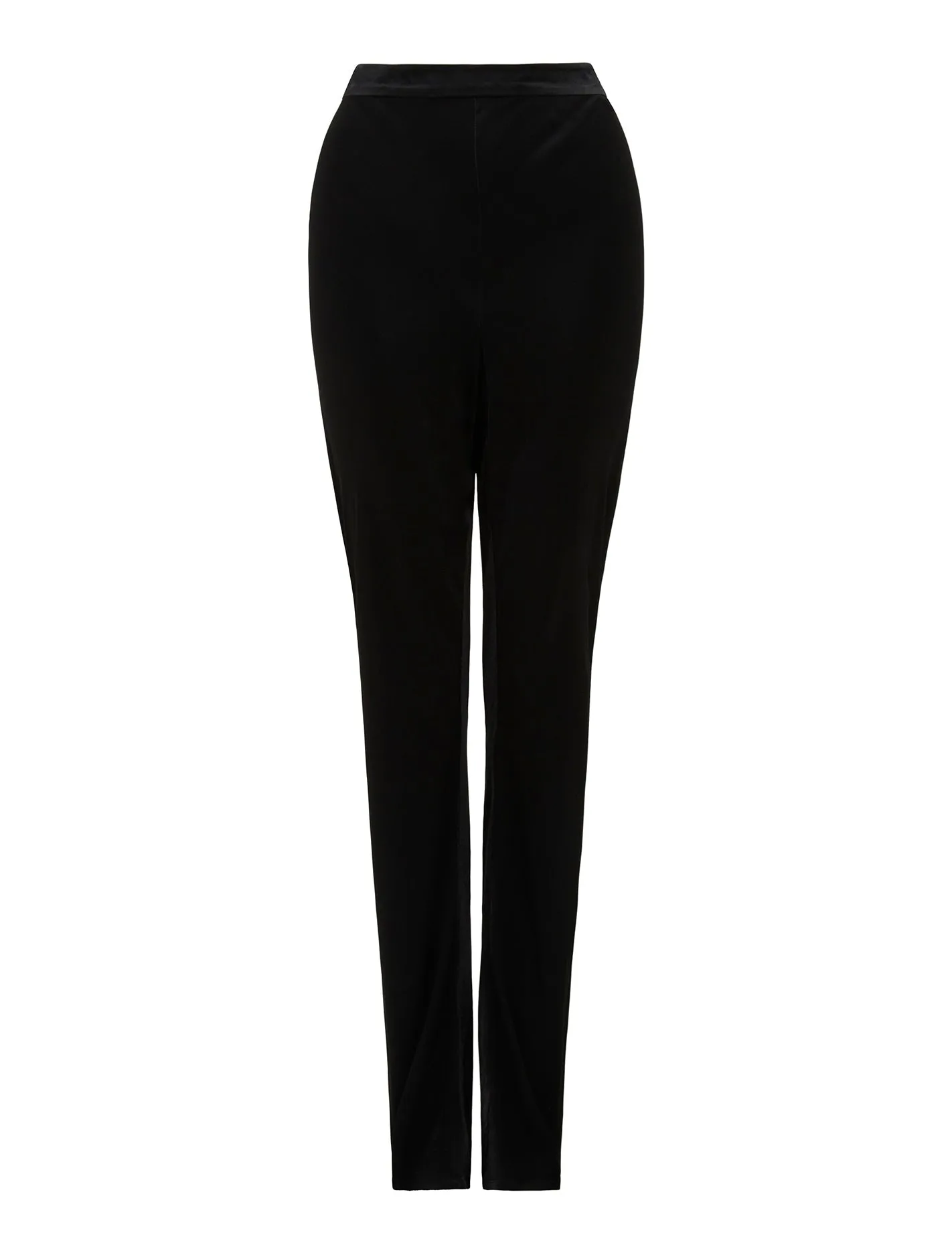 Kaia Satin Slim Flare Pants