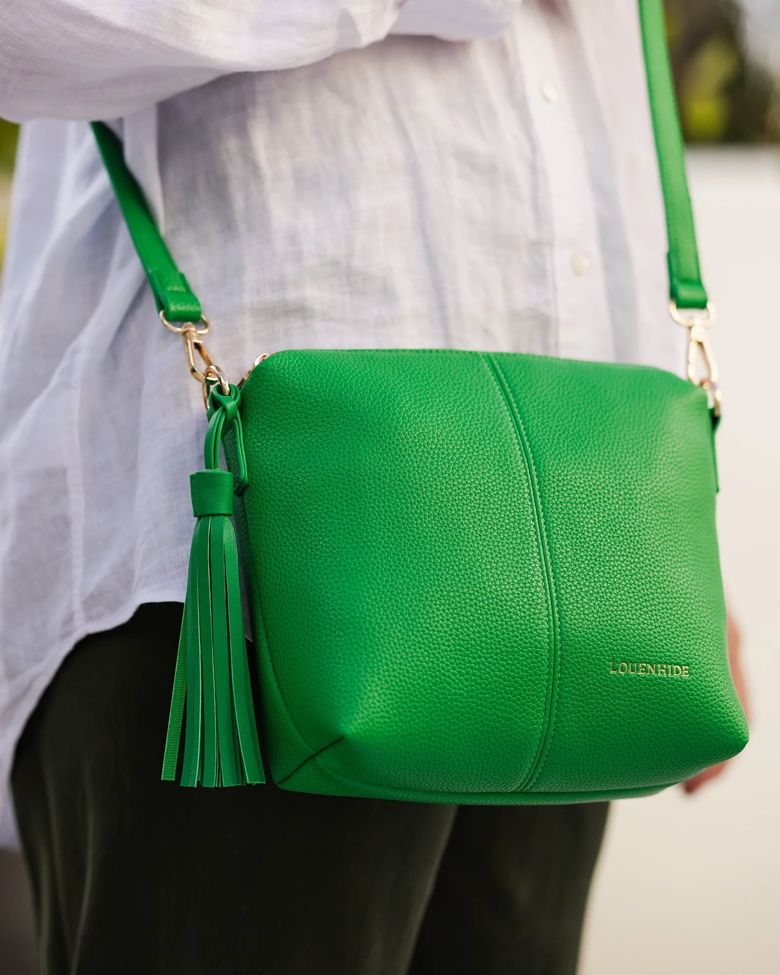 KASEY CROSSBODY BAG APPLE GREEN