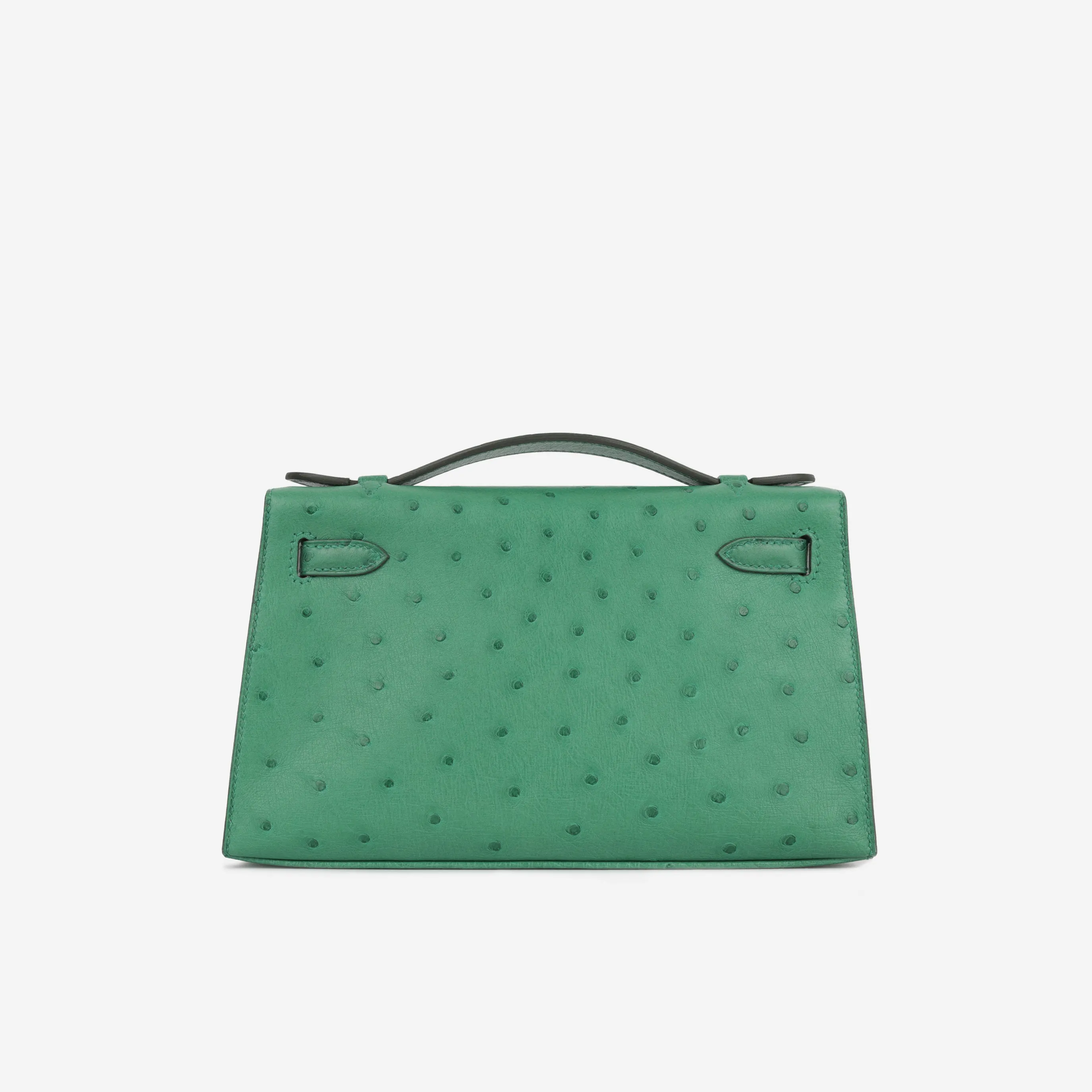 Kelly Pochette - Vert Vertigo Ostrich