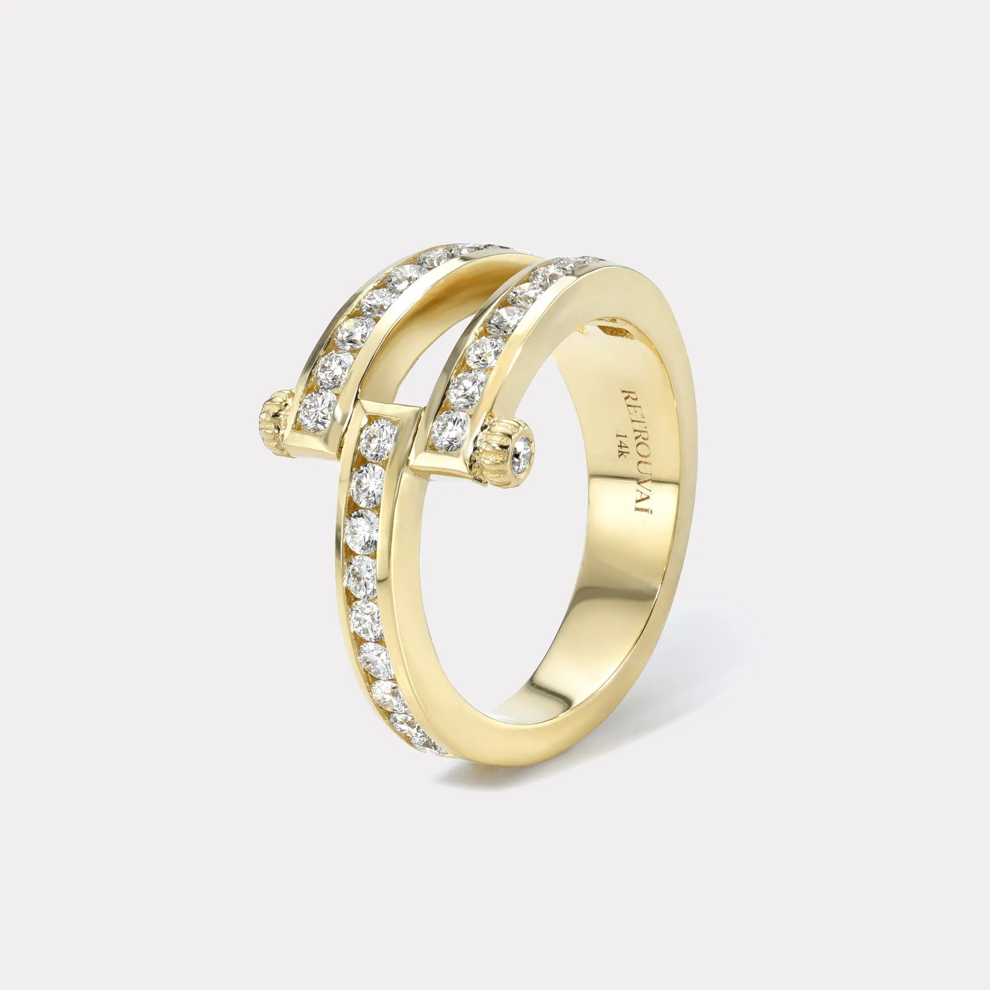 Magna Ring - Round Diamonds