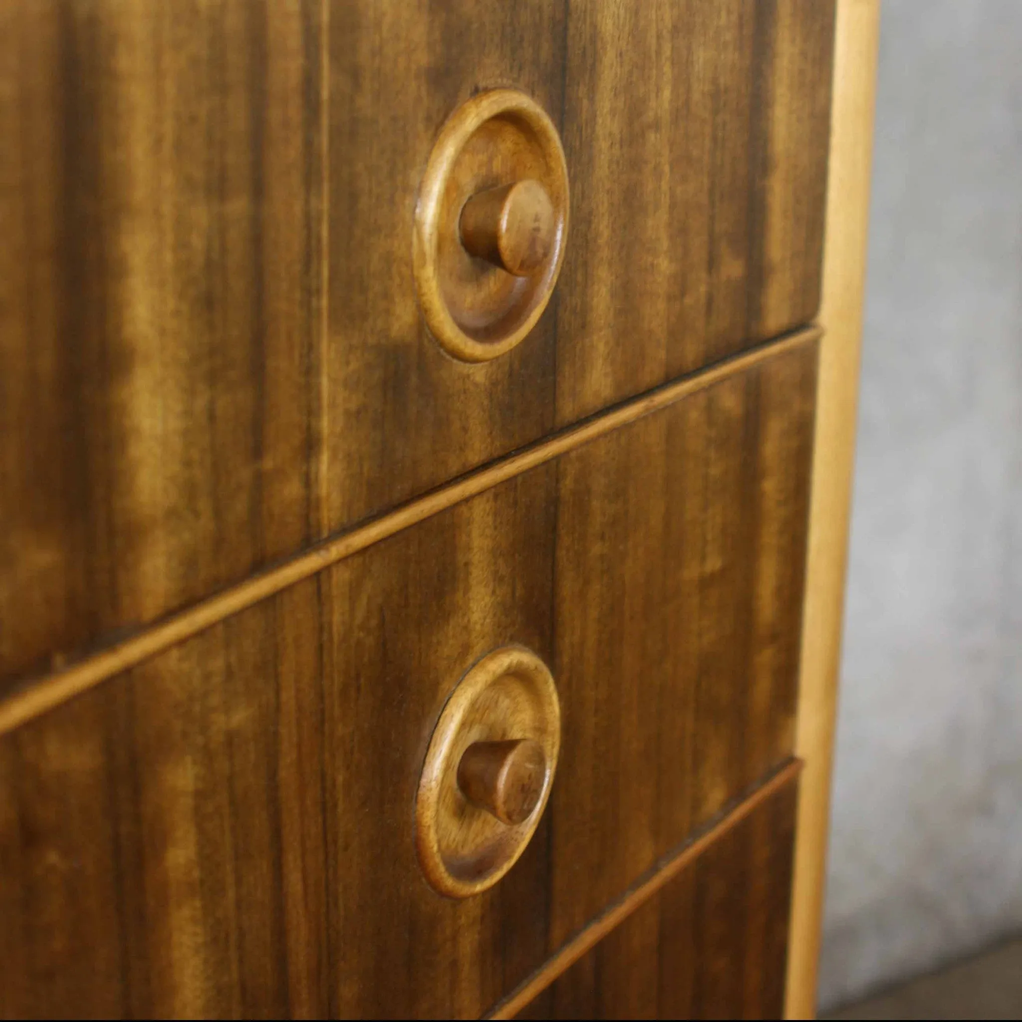 Mid Century Italian Style Walnut Sideboard