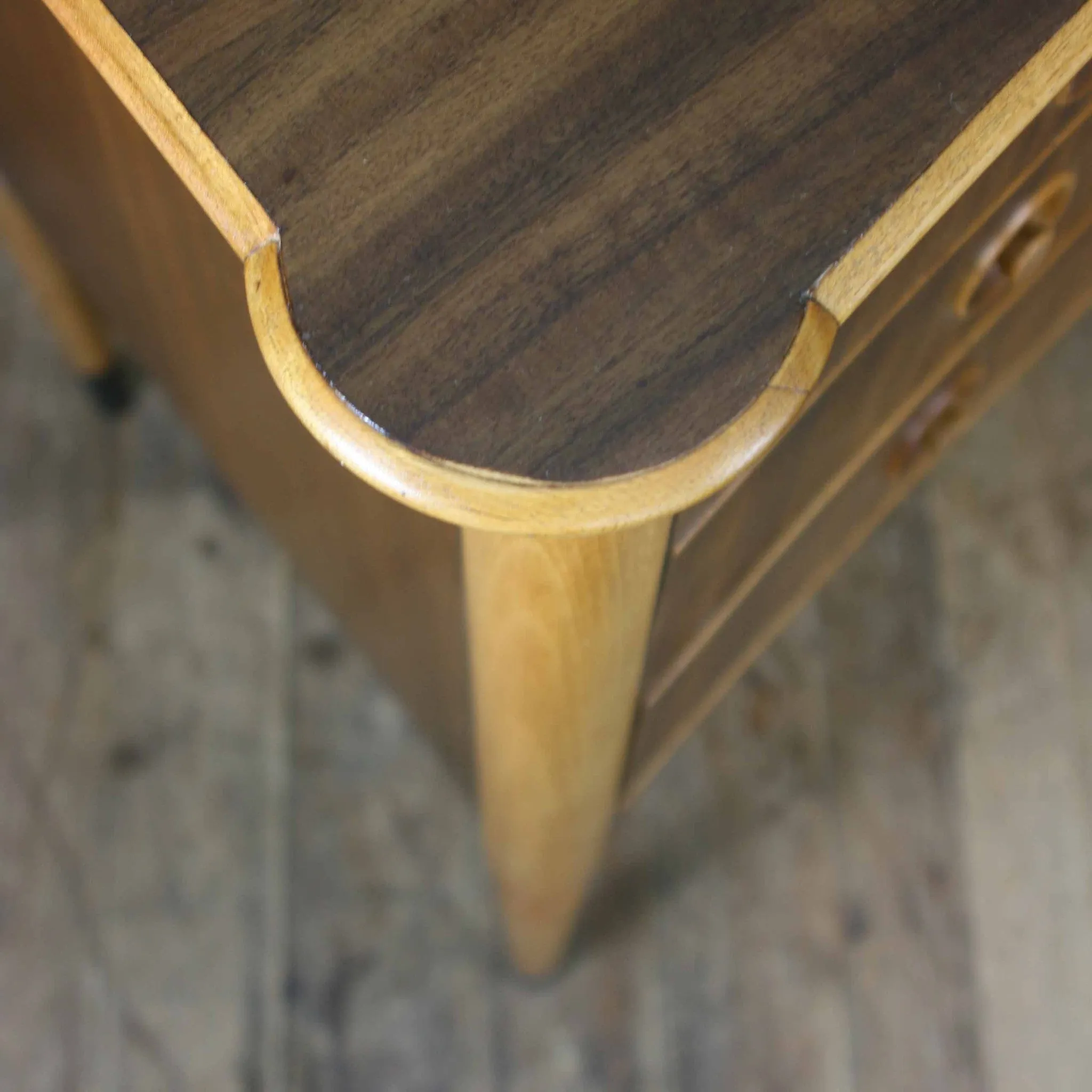 Mid Century Italian Style Walnut Sideboard