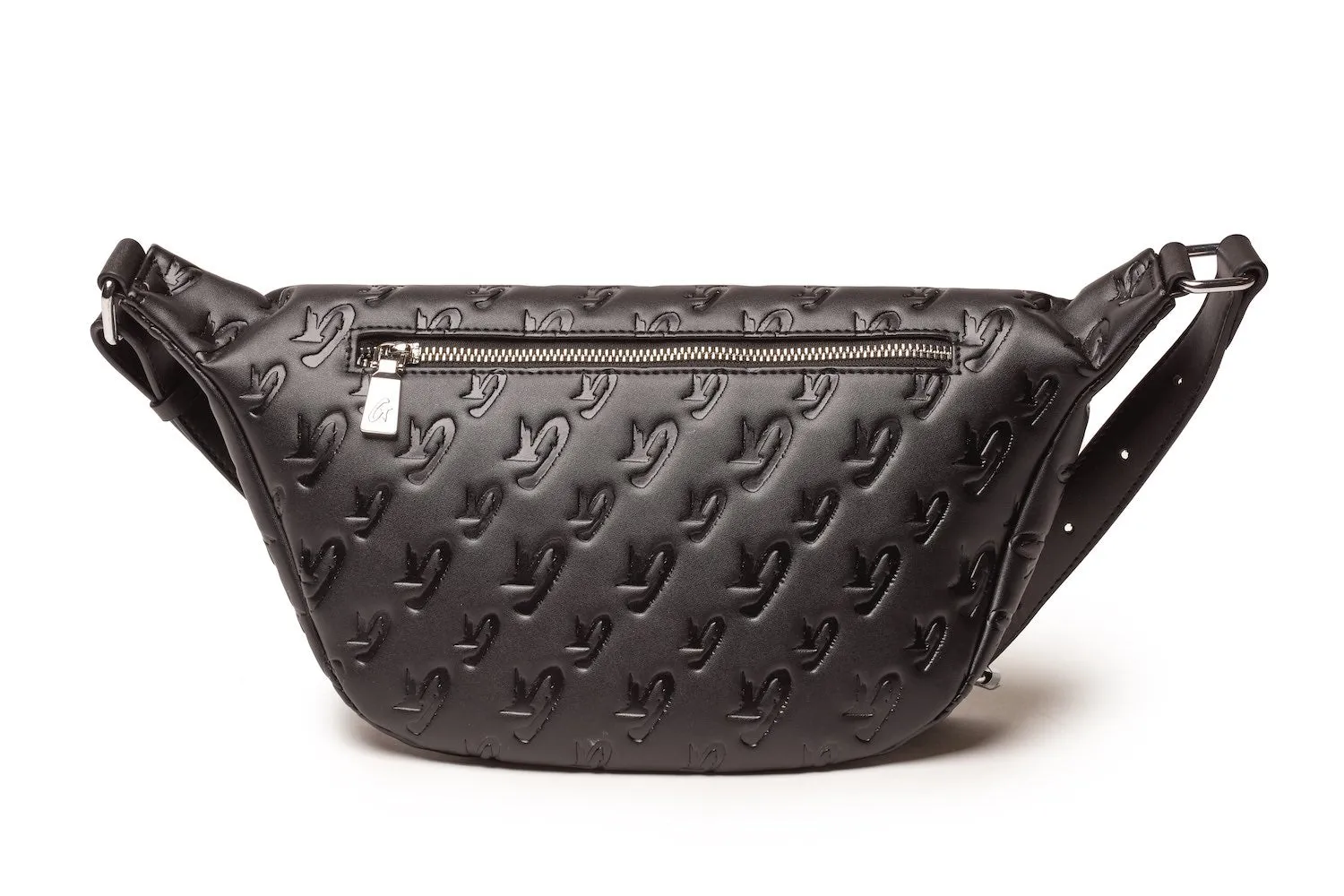 MONOGRAM FANNY PACK - BLACK