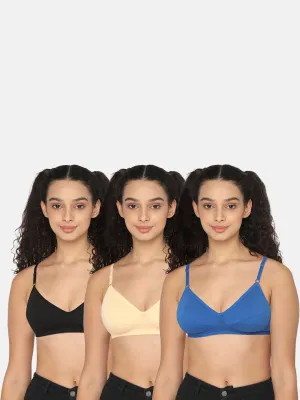 Naidu Hall Knitwear-Bra Special Combo Pack - Glori - C35