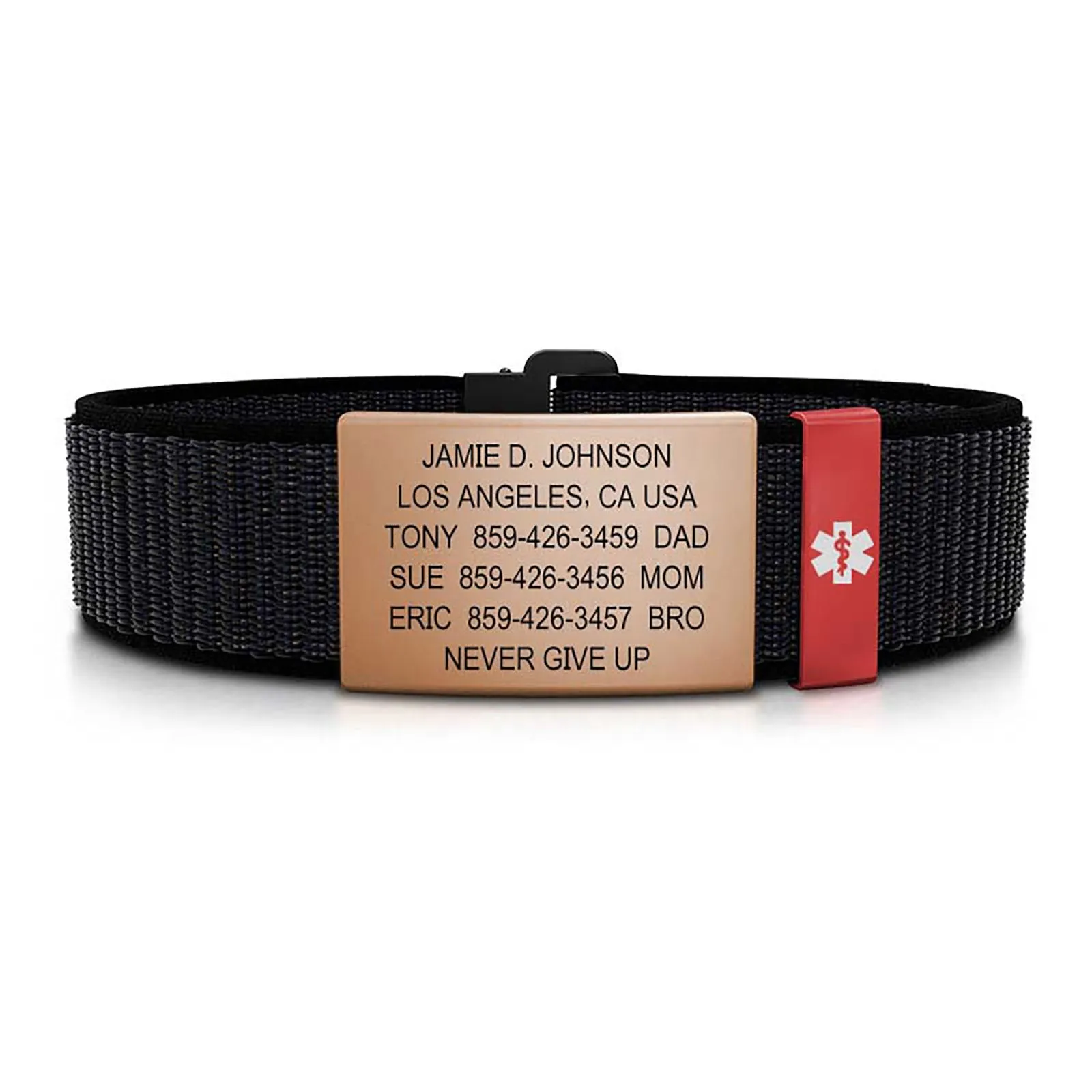 Nylon Loop Medical ID