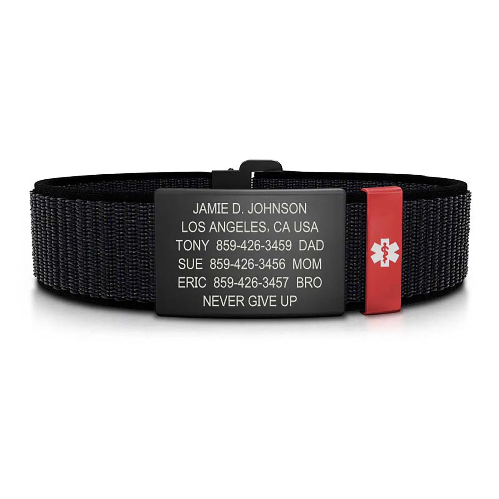 Nylon Loop Medical ID