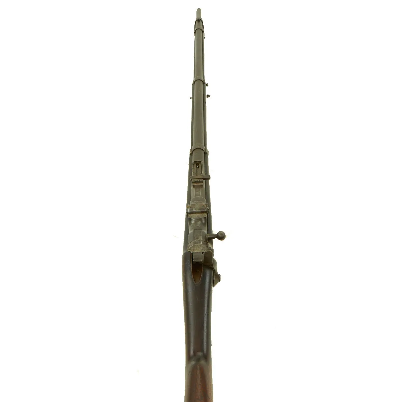 Original Belgian M-1867 Albini-Braendlin 11mm Trapdoor Infantry Rifle with External Hammer - dated 1868