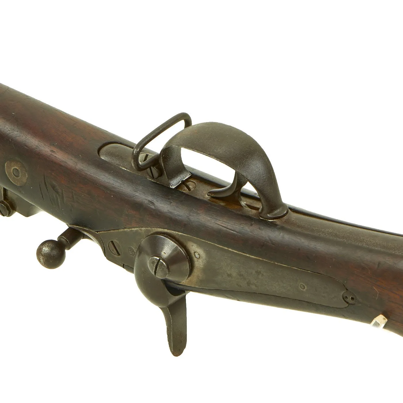 Original Belgian M-1867 Albini-Braendlin 11mm Trapdoor Infantry Rifle with External Hammer - dated 1868