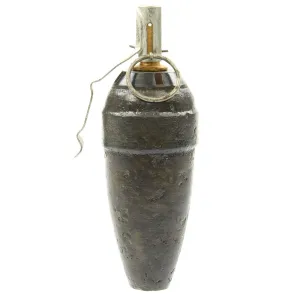 Original Finnish Winter War Russian 50mm Mortar Round Converted Hand Grenade - Inert