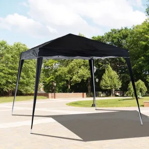 Outsunny Slant Leg Pop Up Gazebo with Carry Bag