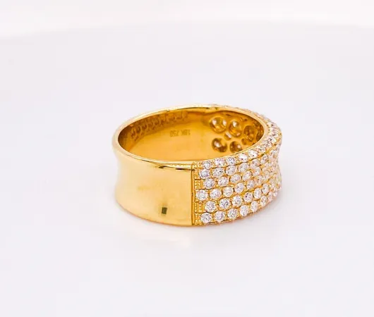 Pave Diamond Band Ring