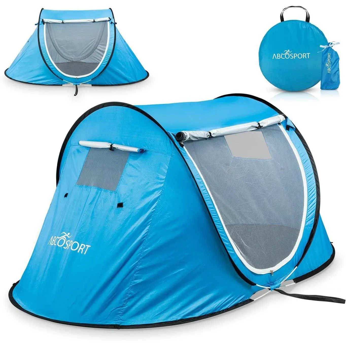 Portable Cabana Beach Tent with Carry Bag