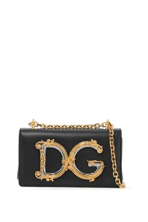 "dg girls mini crossbody bag with