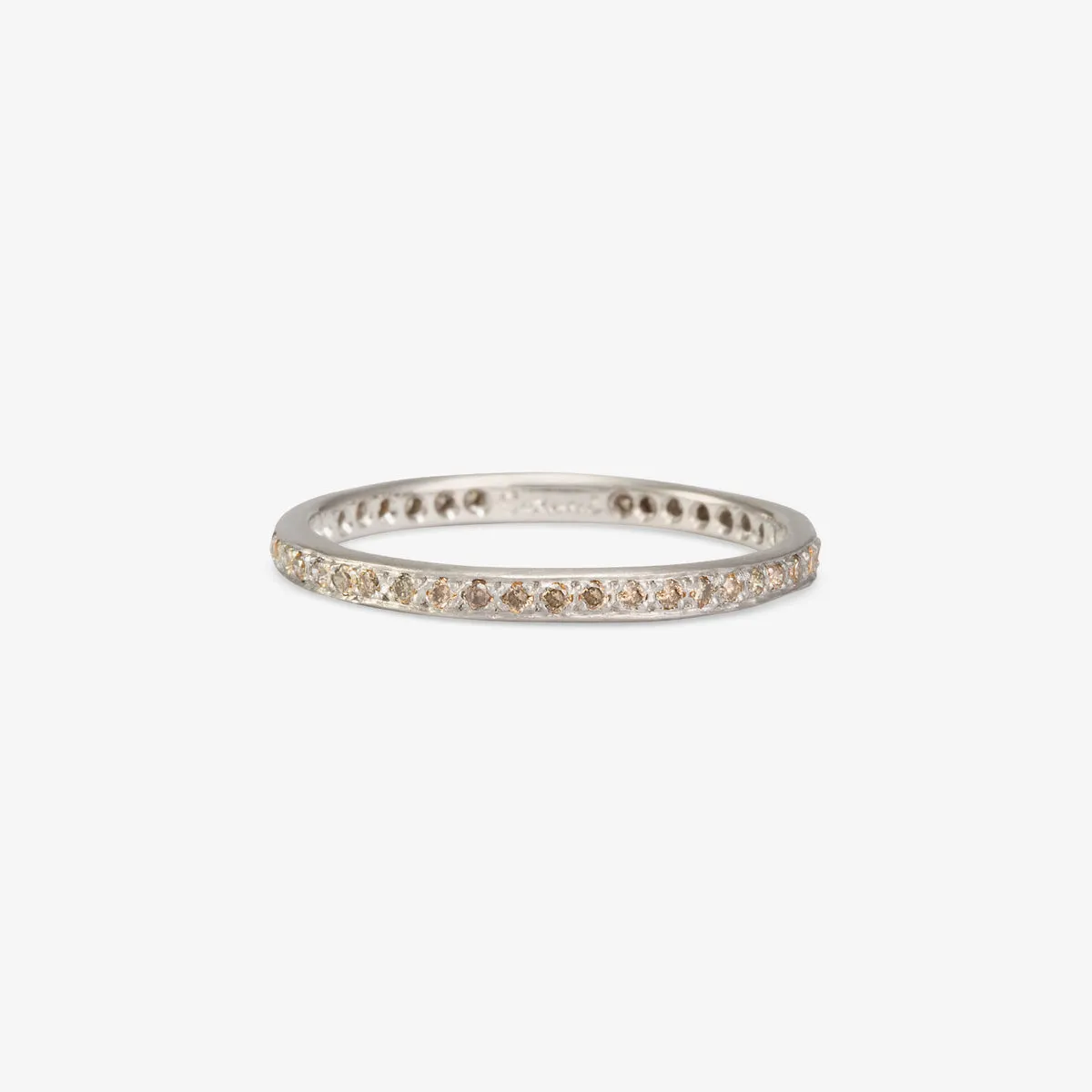 R0206BR | Brown Diamond Eternity Band