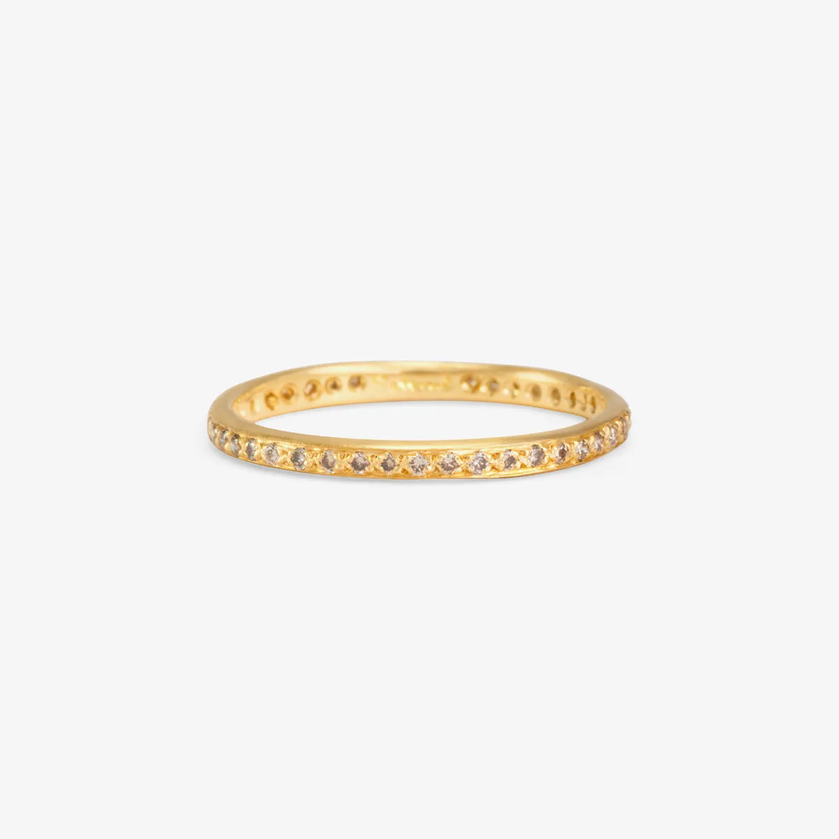 R0206BR | Brown Diamond Eternity Band