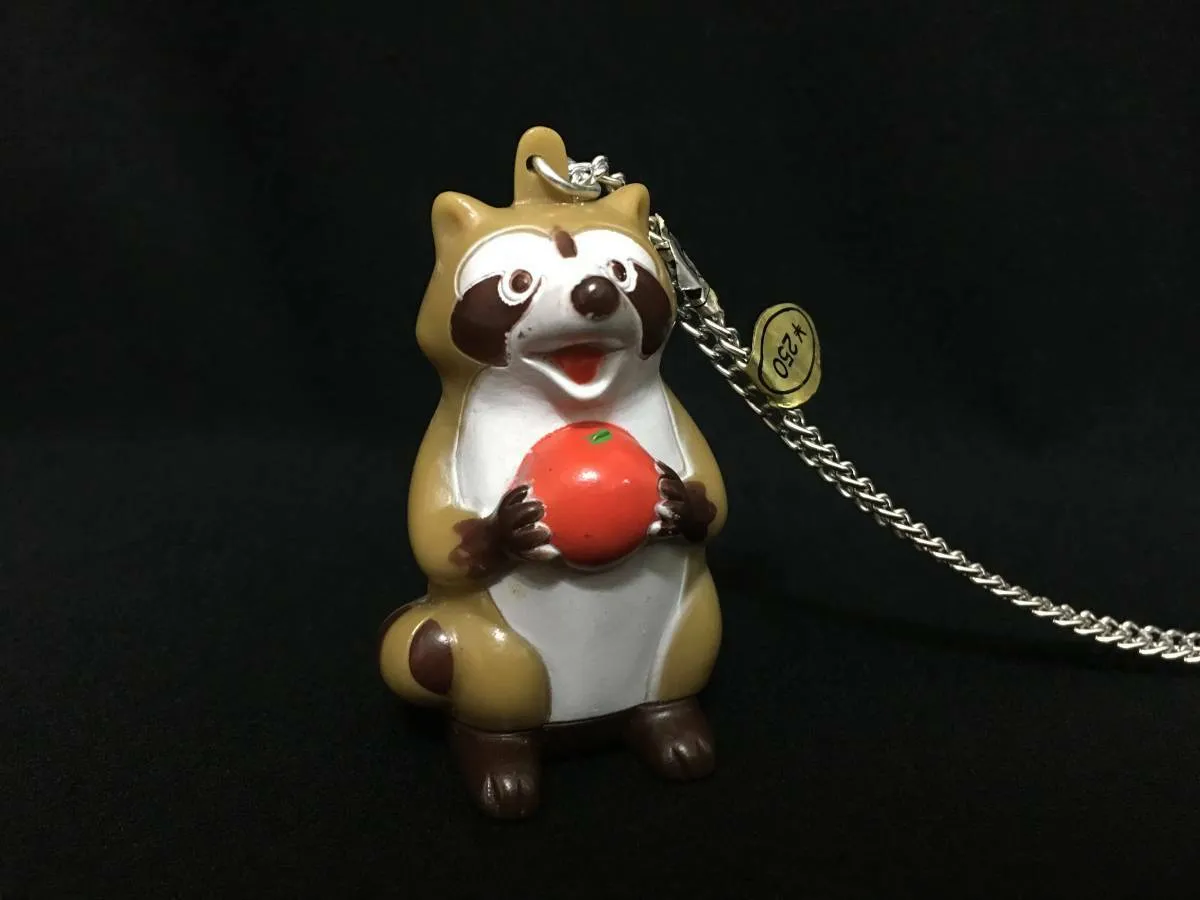 Rascal the Raccoon Vintage Sofubi Araiguma Rasukaru Patrasche & Rascal Coon Pocket Money Pendant Thing At That Time Soft Vinyl Anime Figure