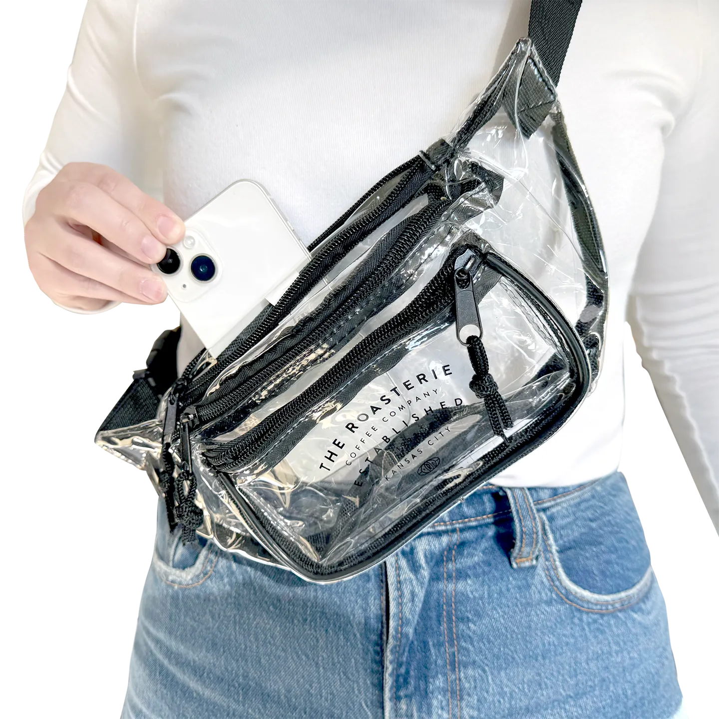 Roasterie Clear Fanny Pack