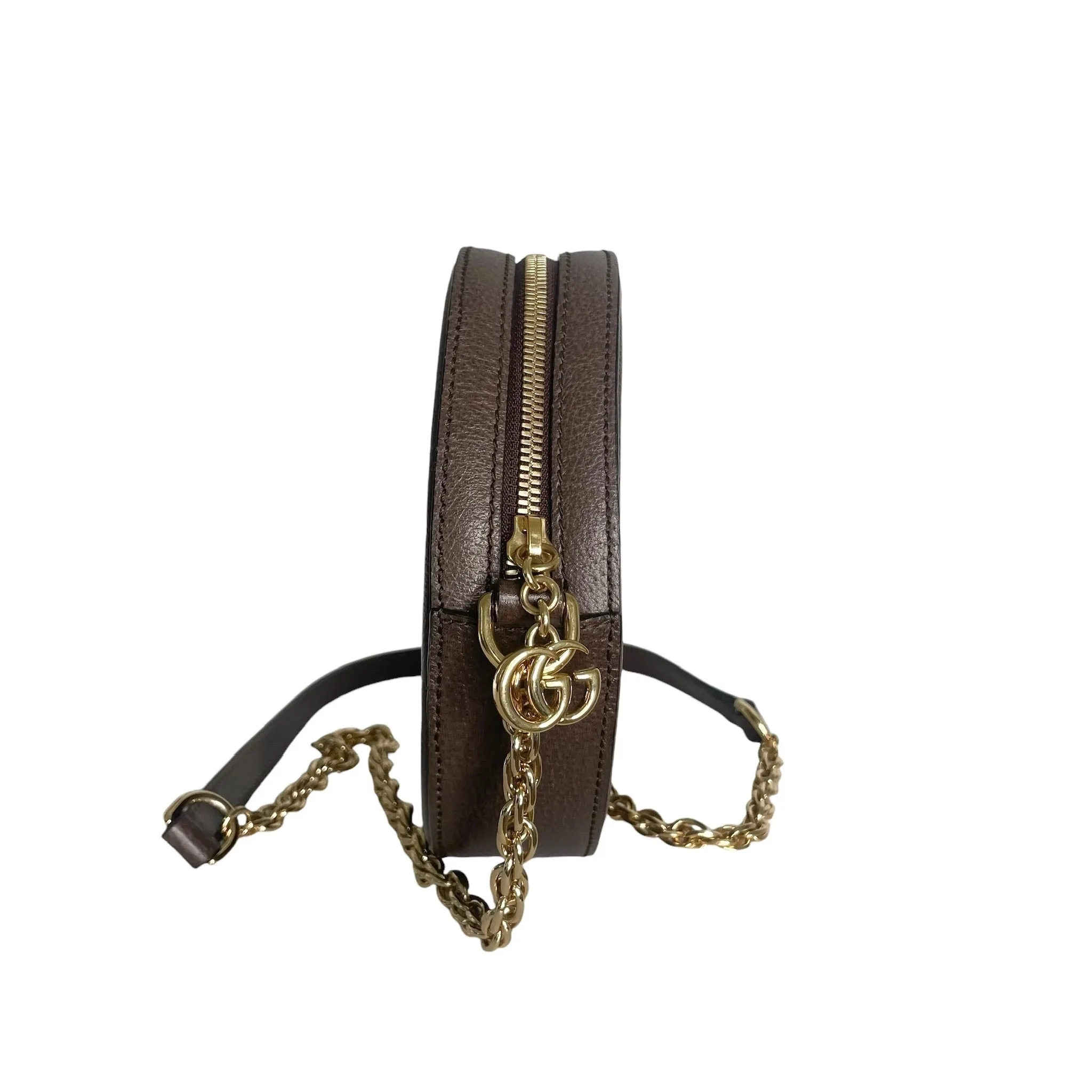 Round Ophidia Crossbody Bag