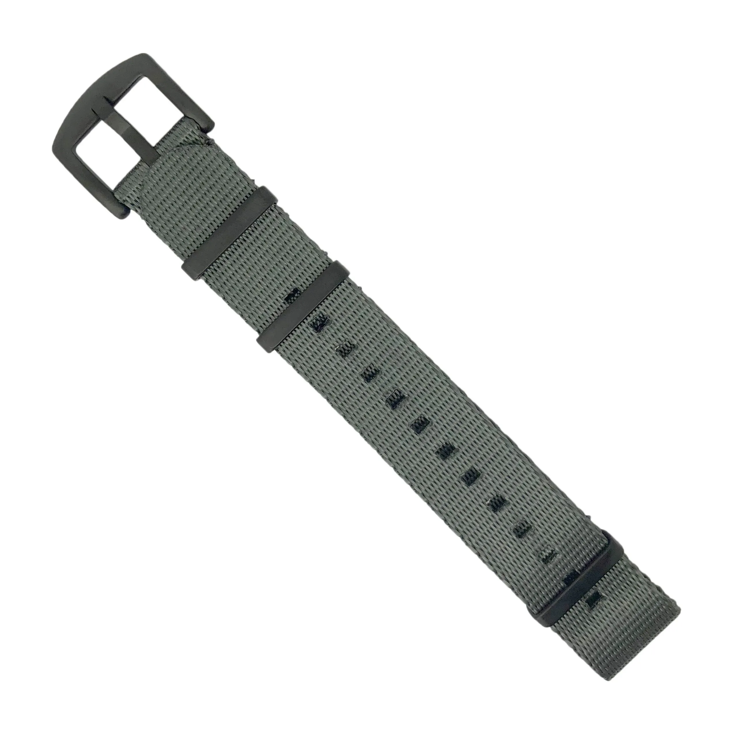 Seat Belt Nato Strap in Grey