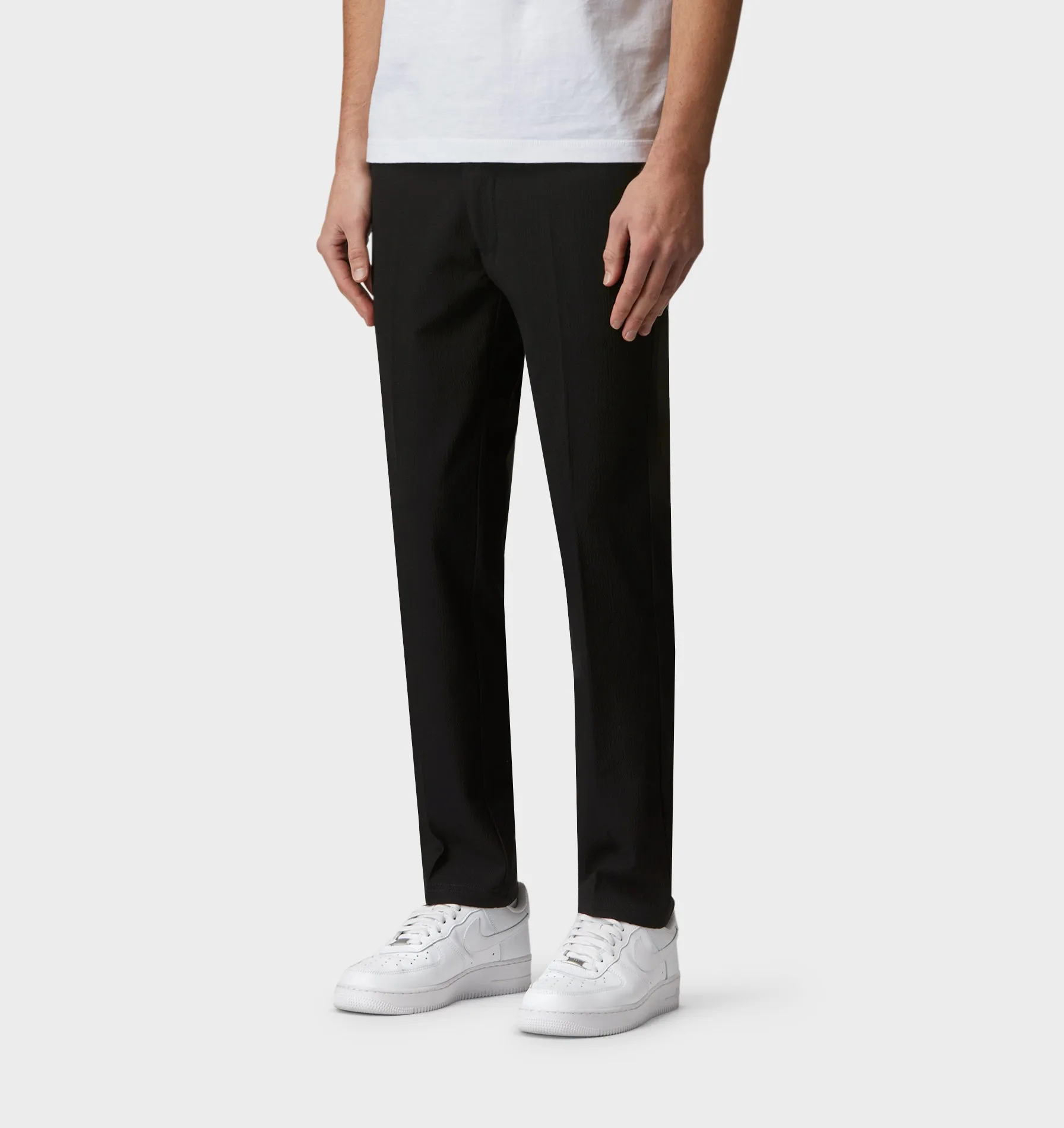 Seersucker Slim Kobe Pant - Tall - Black