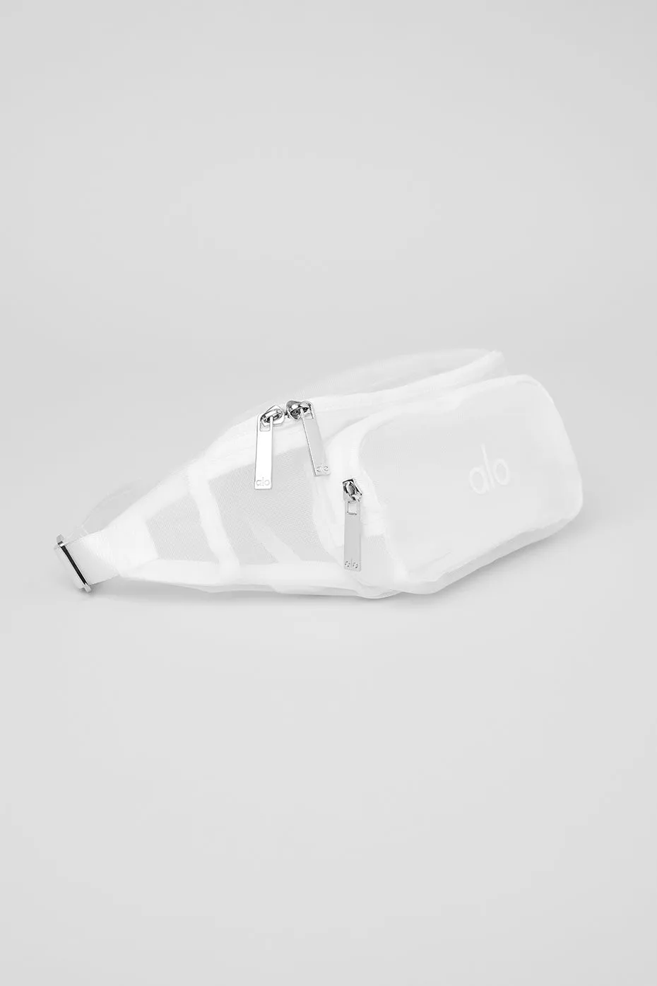 Sheer Fanny Pack - White