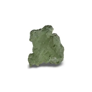 Starborn Genuine Rough Moldavite 5-7 Carat Stone, One Piece