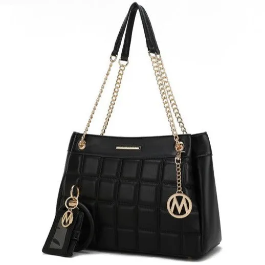 TEEK - MKF Collection Mabel Quilted Shoulder Bag