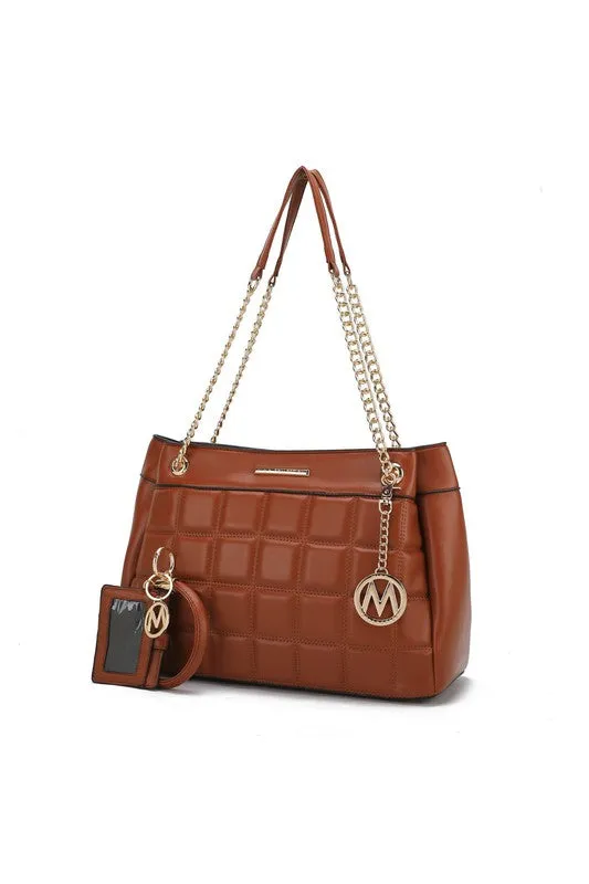 TEEK - MKF Collection Mabel Quilted Shoulder Bag