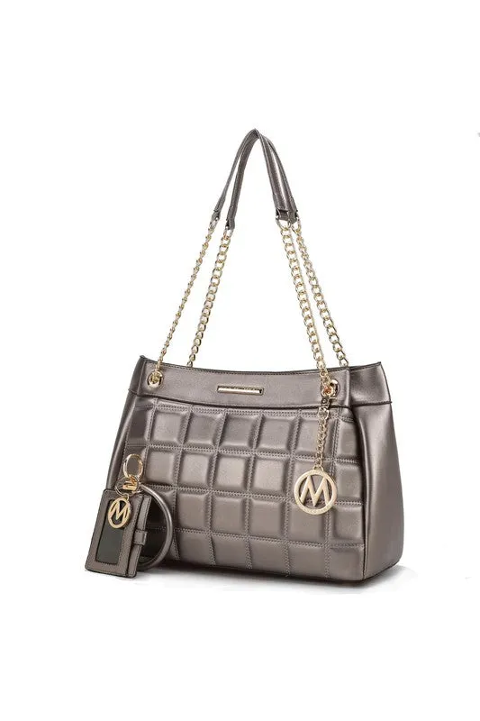 TEEK - MKF Collection Mabel Quilted Shoulder Bag