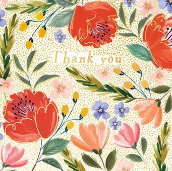 Thank You Pack - Poppies