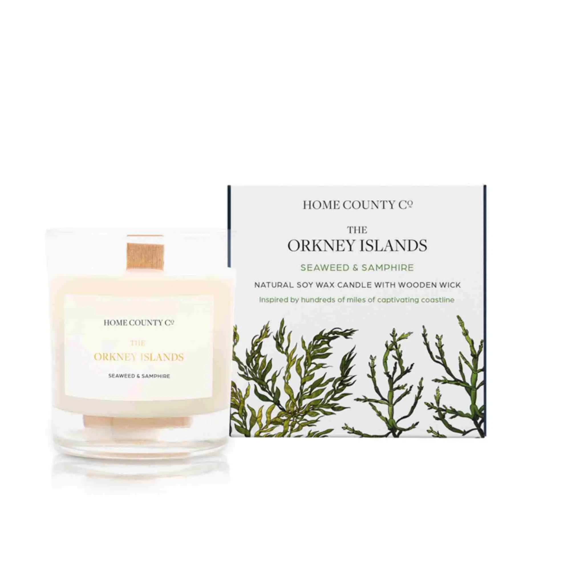 The Orkney Islands - Seaweed and Samphire Candle