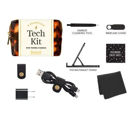 Tortoise Shell Tech Kit - Unique Gifts for Men & Women