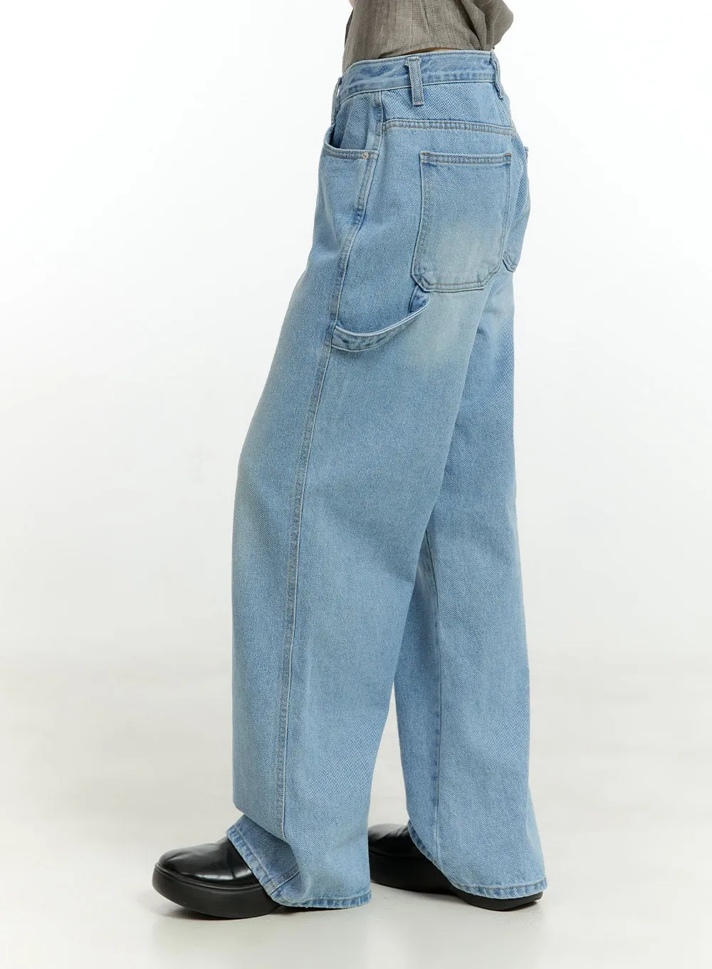 Wide Leg Carpenter Jeans CL426