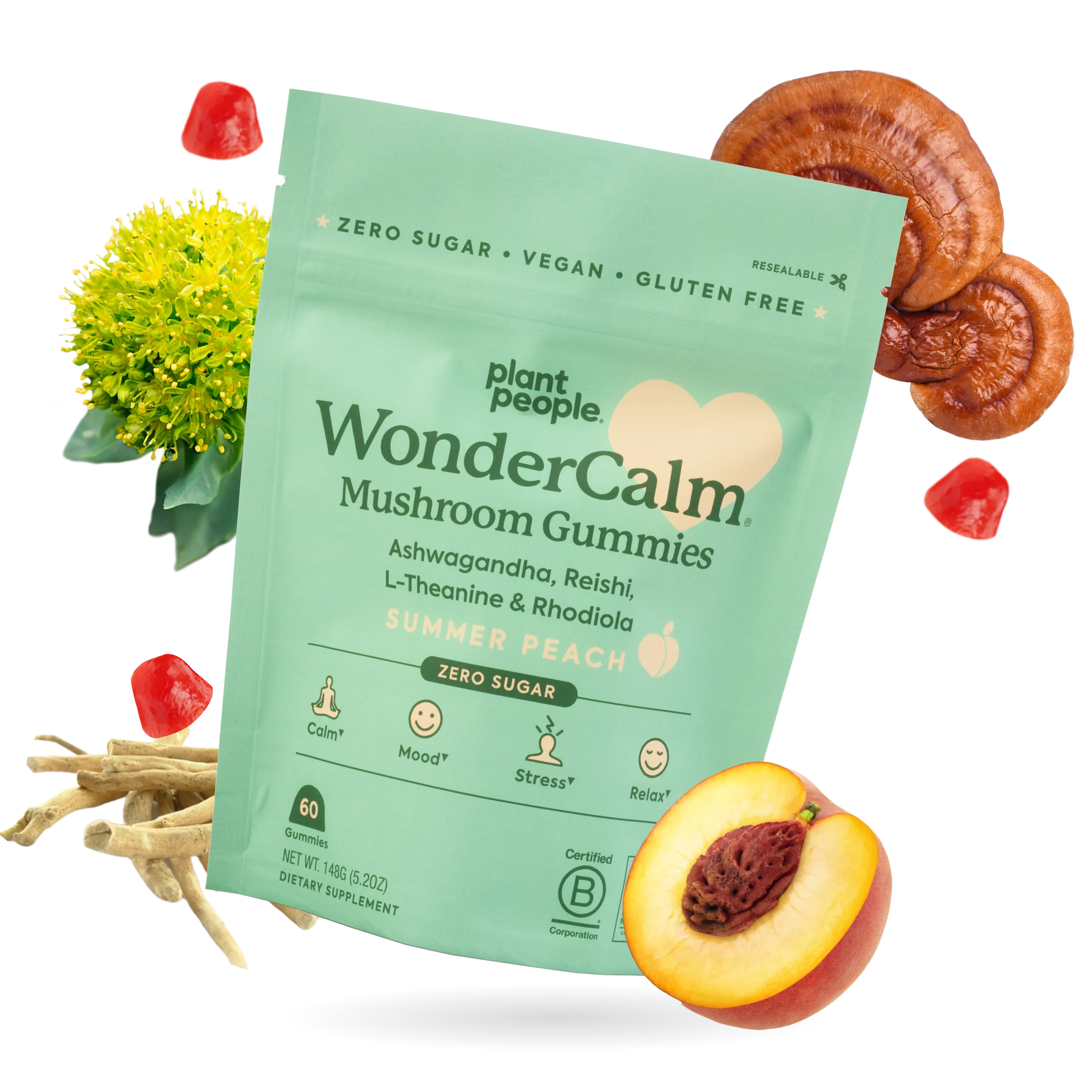 WonderCalm Mushroom Gummies